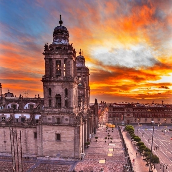 una catedral en ciudad de mexico