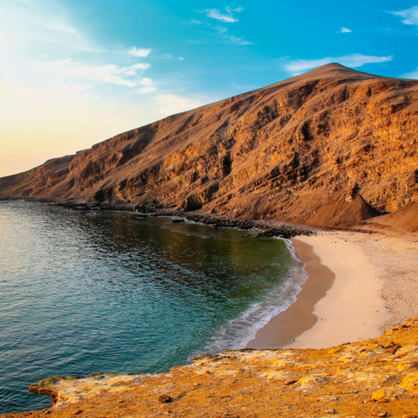 Una playa en Paracas