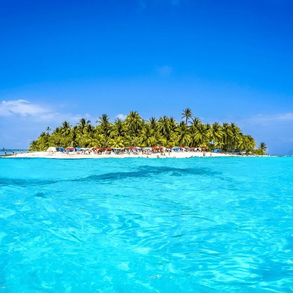 Una isla en el mar de San Andrés