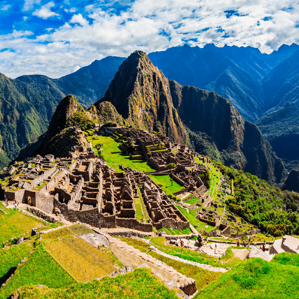 Una imagen de la ciudadela de Machu Picchu