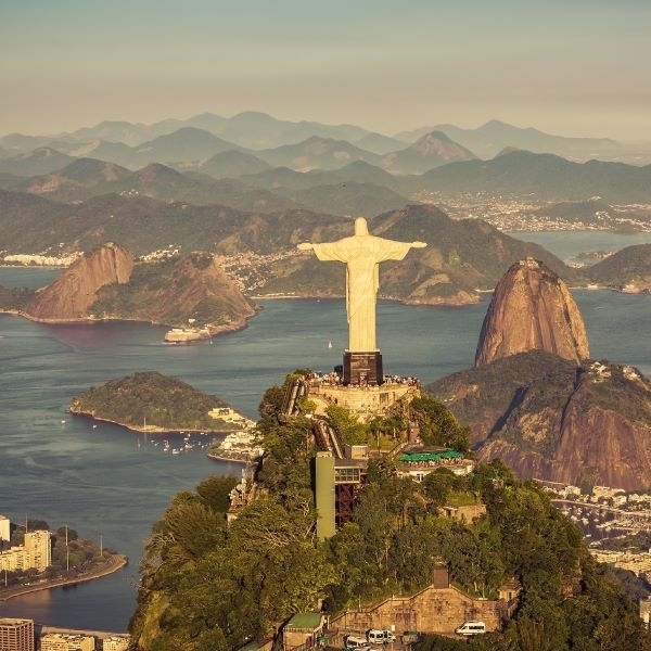 El cristo redentor en río de janeiro