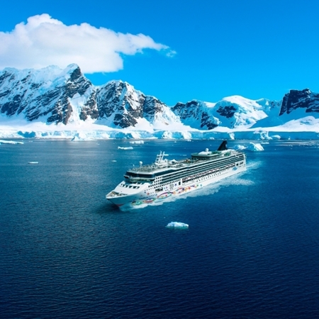 Crucero por la Antártida con aéreo