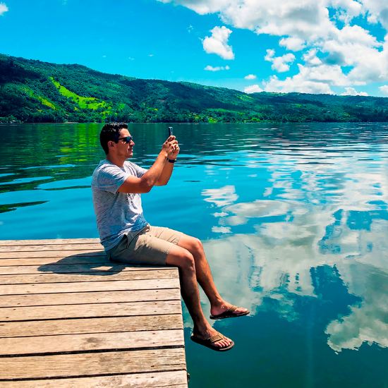 Lago en Tarapoto.