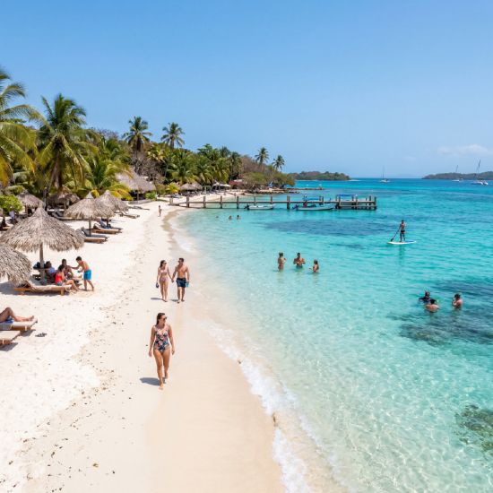 Playa en Cartagena