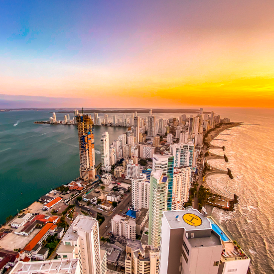 Panorámica en Cartagena