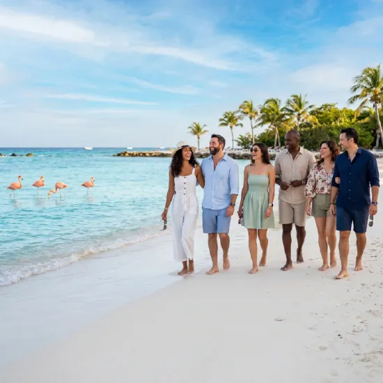 Amigos en Aruba