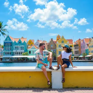 Pareja en Curacao