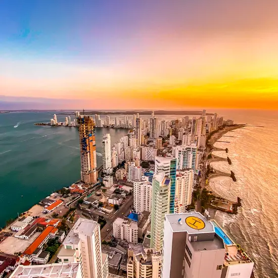 Panorámica en Cartagena