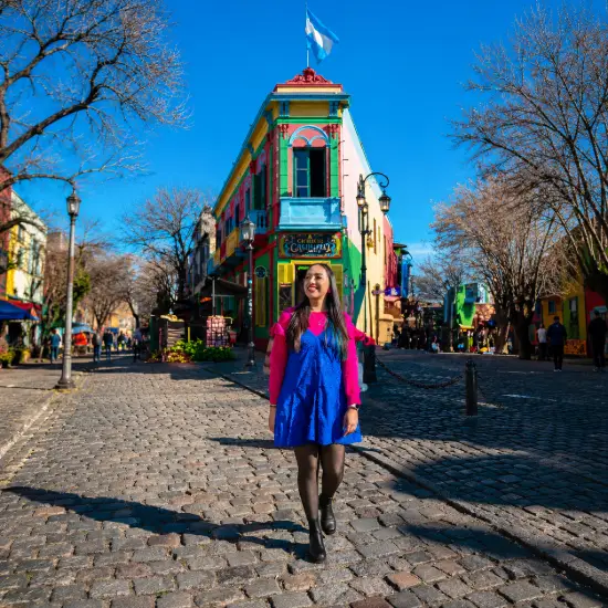 Mujer en Buenos Aires