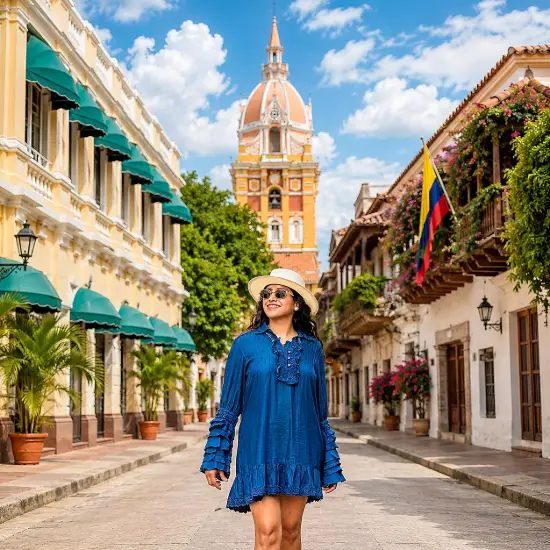 Mujer en Cartagena