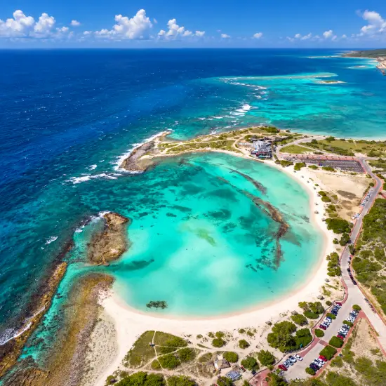 Playa en Aruba