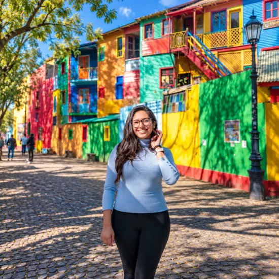 Mujer en Buenos Aires