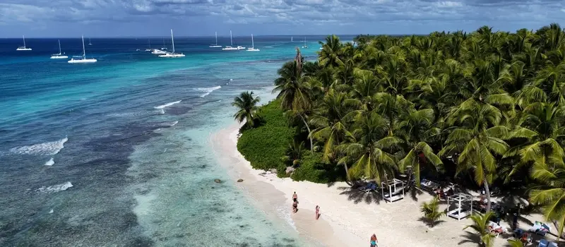 Playa de Arena Blanca en Punta Cana